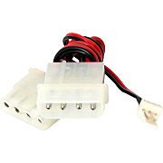 StarTech 12in Fan Adapter Tx3 To 2x Lp4 Power (CPUFANADAPT)