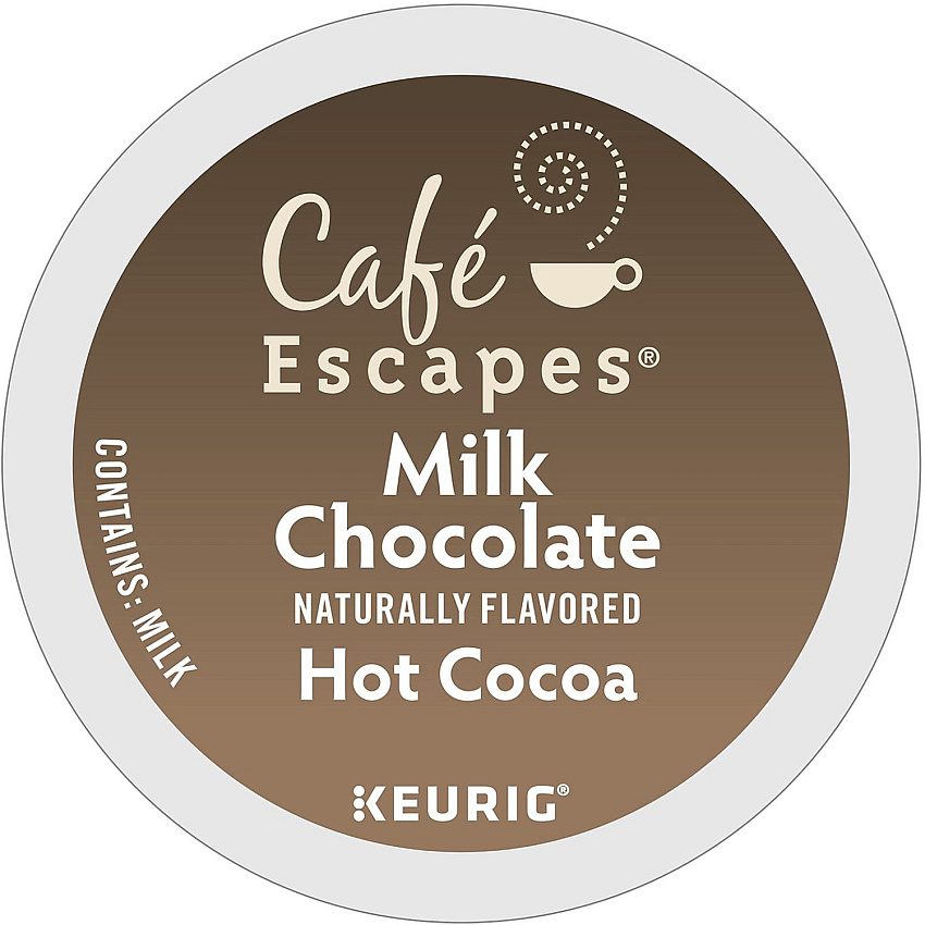 Cafe Escapes K-Cup Milk Chocolate Hot Cocoa (GMT6801)