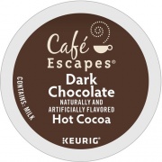 Cafe Escapes K-Cup Dark Chocolate Hot Cocoa (6802)