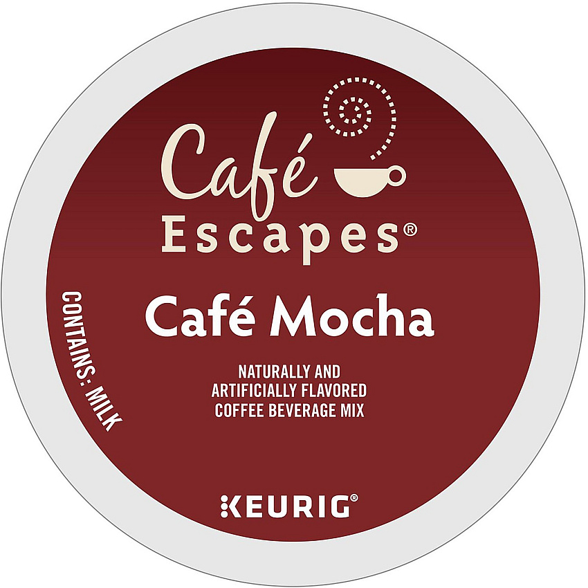 Cafe Escapes K-Cup Cafe Mocha (GMT6803)