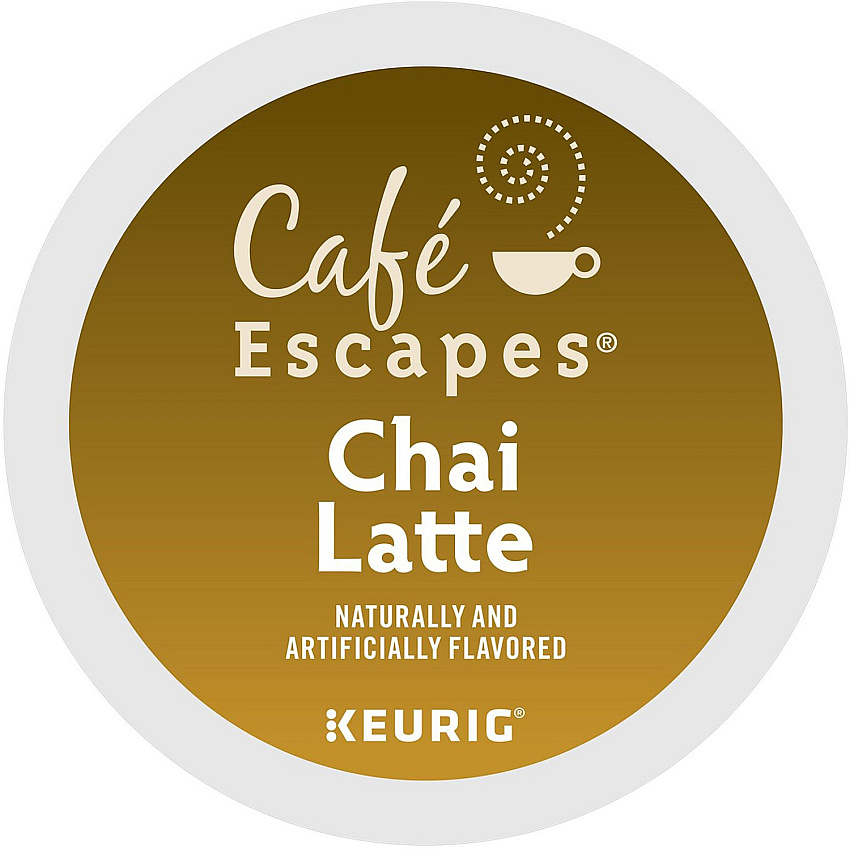 Cafe Escapes Chai Latte Black Tea K-Cup (GMT6805)