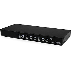 StarTech 8 Port 1u Rackmount Usb Kvm Switch (SV831DUSBU)