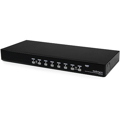 StarTech 8 Port 1u Rackmount Usb Kvm Switch (SV831DUSBU)