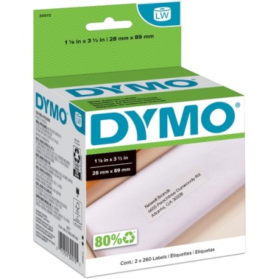 DYMO LabelWriters Continuous Roll Address Labels (30572)