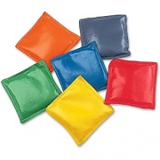 Champion Sports 4" Rainbow Bean Bags (MBB4SET)