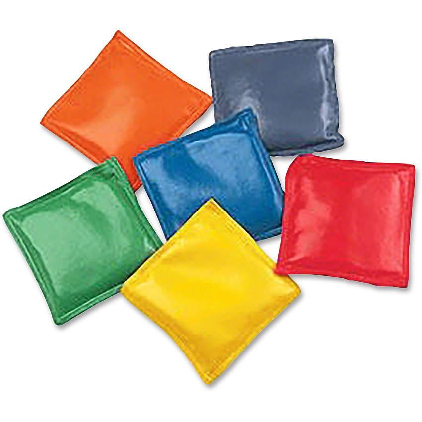 Champion Sports 4" Rainbow Bean Bags (CSIMBB4SET)
