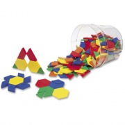 Learning Resources Plastic Pattern Blocks Set (LER0134)