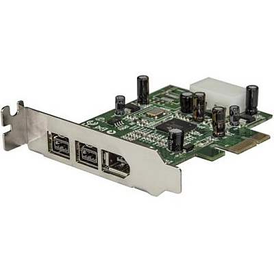 StarTech 2b 1a Lp Pci Express Firewire Card (PEX1394B3LP)