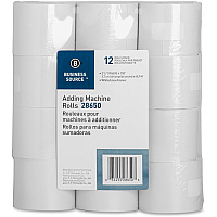 Business Source 150' Adding Machine Rolls (BSN28650)