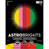 Astrobrights Colored Cardstock - "Vintage" 5-Color Assortment (WAU21003)