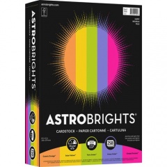 Astrobrights Colored Cardstock - "Happy" 5-Color Assortment (21004)