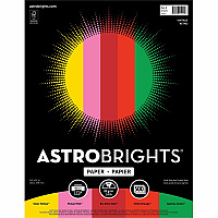 Astrobrights Color Copy Paper "Vintage" , 5 Assorted Colours (WAU21224)