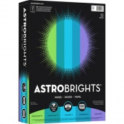 Astrobrights Inkjet, Laser Colored Paper - Martian Green, Terrestrial Teal, Lunar Blue, Celestial Blue, Venus Violet (20274)