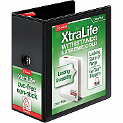 Cardinal Xtralife ClearVue Locking Slant-D Binders (CRD26351CB)