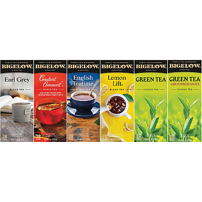 Bigelow Assorted Flavor Green Tea Bag (BTC15577)