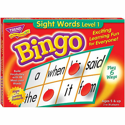 TREND Sight Words Bingo Game (TEPT6064)