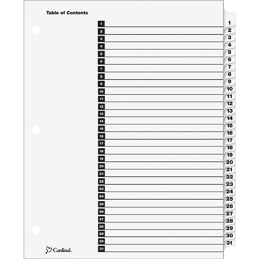 Cardinal OneStep Daily Index System (CRD60113CB)