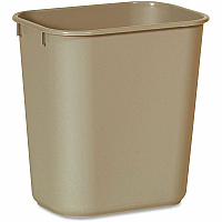 Rubbermaid Commercial 13 QT Standard Deskside Wastebasket (RCP295500BG)