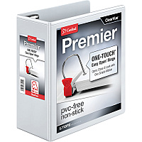 Cardinal EasyOpen Clearvue Slant D-Ring Binders (CRD10340CB)