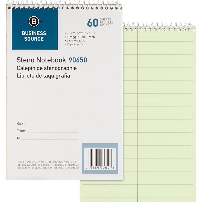 Business Source Steno Notebook (BSN90650)