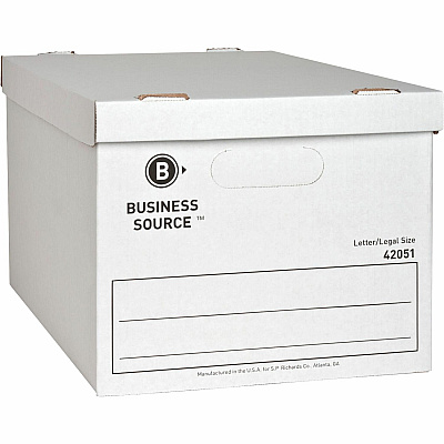Business Source Economy Storage Box with Lid (BSN42051)