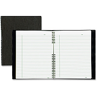 Blueline NotePro Hard Romanel Cover Notebook - Letter (REDA10200EBLK)