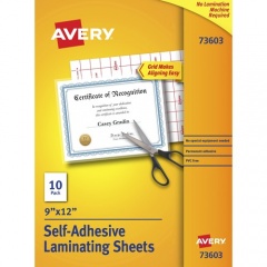 Avery Self-Adhesive Laminating Sheets (73603)