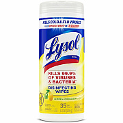 LYSOL Lemon/Lime Disinfect Wipes (RAC81145)