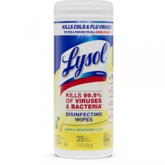 LYSOL Lemon/Lime Disinfect Wipes (81145)