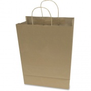 COSCO Premium Large Brown Paper Shopping Bags (091566)