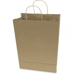 COSCO Premium Large Brown Paper Shopping Bags (091566)