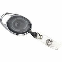 Advantus Retractable Carabiner-Style ID Reel (AVT75551)