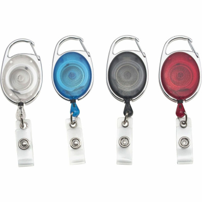 Advantus Retractable Carabiner-Style ID Reel (75552)