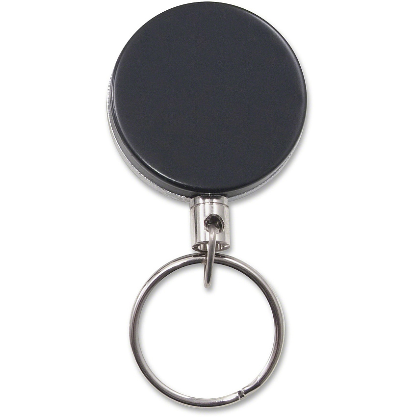 Advantus Heavy-Duty Steel Chain Retracting ID Reel (AVT75545)