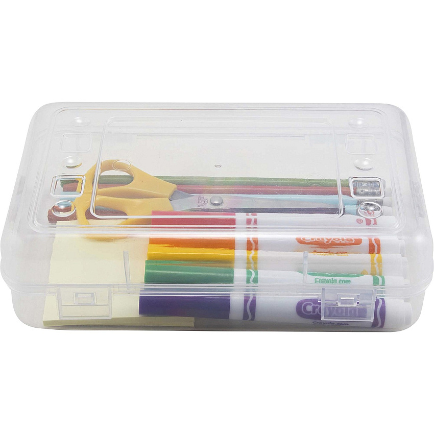 Gem Office Products Clear Pencil Box (AVT34104)