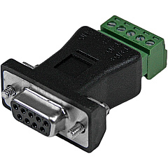 StarTech Rs422/485 Db9 To Terminal Block Adapter (DB92422)