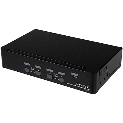 StarTech 4 Port Usb Displayport Kvm Switch (SV431DPUA)