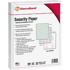 DocuGard Advanced Medical Security Paper (PRB04542)