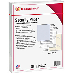 DocuGard Standard 2-part Medical Security Paper (PRB04544)