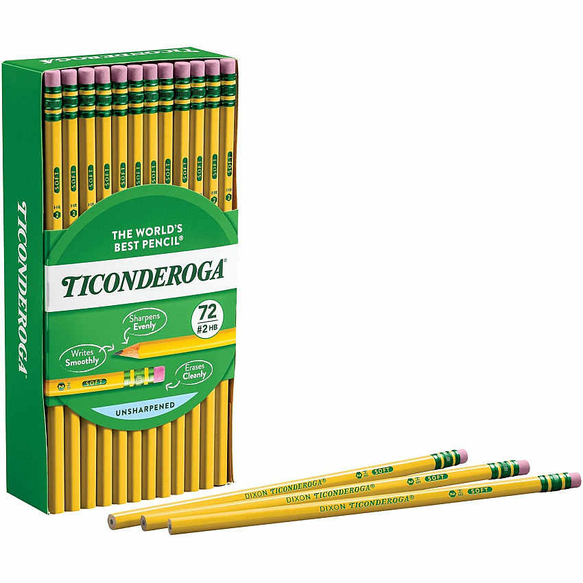 Ticonderoga No. 2 Pencils (DIX33904)