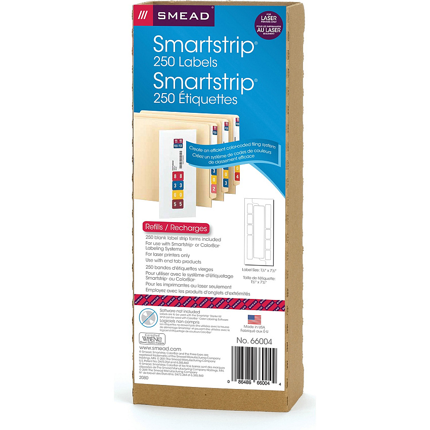 Smead Smartstrip Labels Refill Pack (SMD66004)