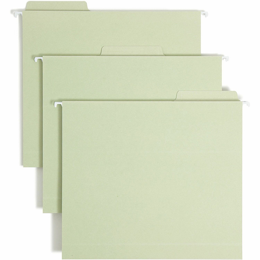 Smead FasTab 1/3 Tab Cut Letter Recycled Hanging Folder (SMD64201)