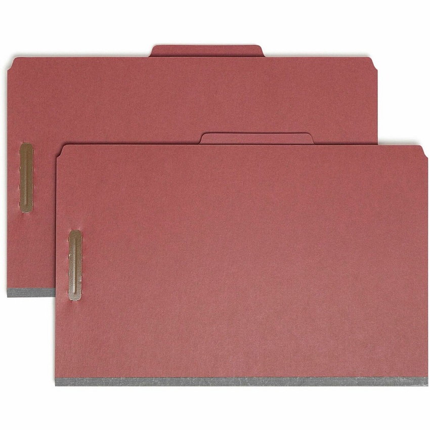 Smead 2/5 Tab Cut Legal Recycled Classification Folder (SMD19023)