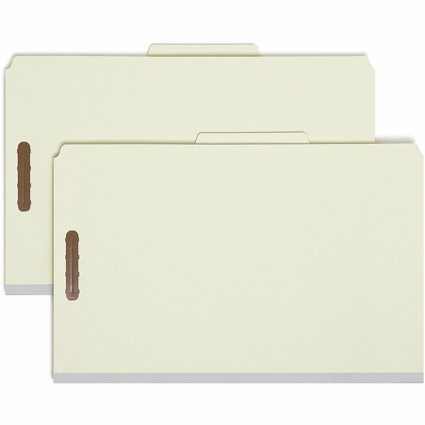 Smead 2/5 Tab Cut Legal Recycled Classification Folder (SMD19022)