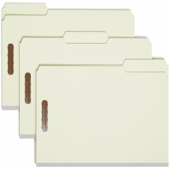 Smead 1/3 Tab Cut Letter Recycled Fastener Folder (15005)