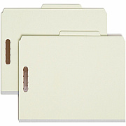 Smead 2/5 Tab Cut Letter Recycled Classification Folder (SMD13723)