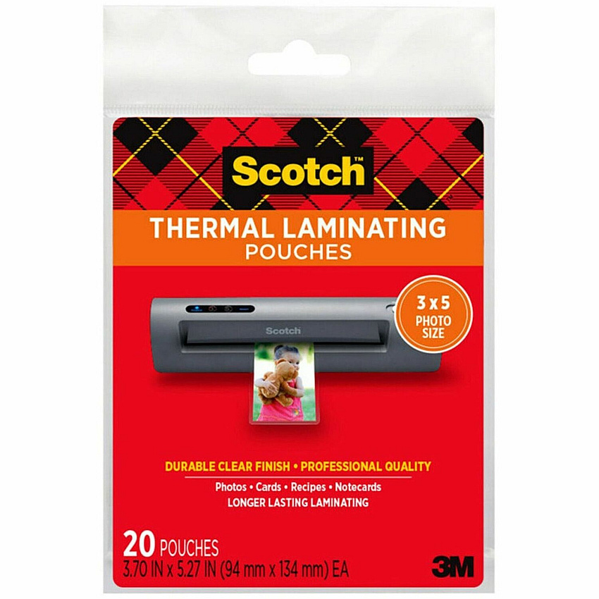 Scotch Thermal Laminating Pouches (MMMTP590220)