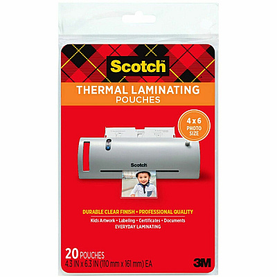 Scotch Thermal Laminating Pouches (MMMTP590020)