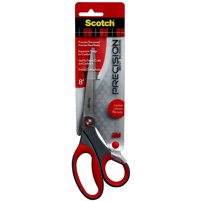 Scotch Precision Scissors - Bent Handles (MMM1448B)