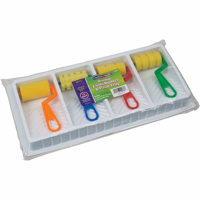 Creativity Street WonderFoam Foam Paint Tray Set (PAC9086)